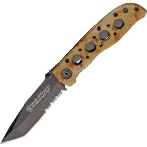 Smith & Wesson Extreme Ops Linerlock Desert Tan (SW5TBSD)