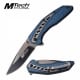 M Tech USA Folding Knife 4.5" Blue (MT1046BL)