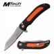 M Tech USA Manual Folding Knife 4.5" Orange (MT1041OR)